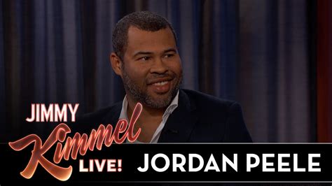 Jordan Peeles Movie Trailer Scared Jimmy Kimmel Youtube