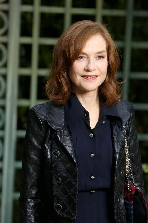 Isabelle huppert aka the most stylish sexegenarian. ISABELLE HUPPERT at Chanel Show at Spring/Summer 2018 ...