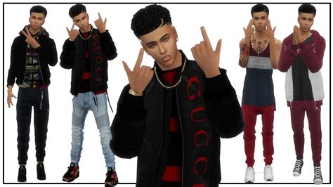 Sims 4 Male Cc Haul Full Cc List Pretty Boy Austin Velasquez😍💯 With