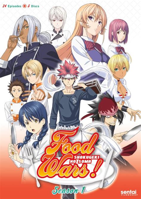 Shokugeki no soma anime was first announced earlier this summer, it was revealed that the season was gearing up to release as part of the fall 2019 anime slate. Food Wars!: Shokugeki no Soma - Season 1 5 Discs (DVD ...