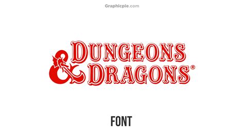 What Font Does Dungeons And Dragons Use Graphic Pie