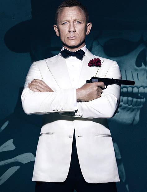 James Bond Spectre Ivory Tuxedo Daniel Craig Suit