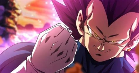 Dragon Ball Super Reveals A New Official Art Of Vegetas Ultra Ego