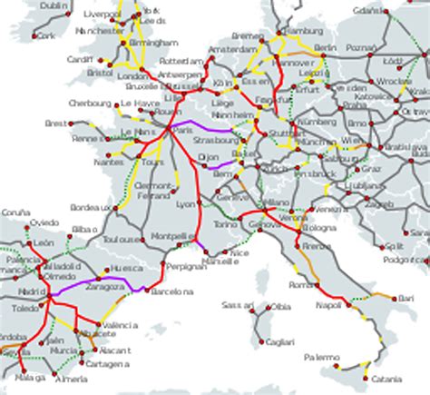 25 Images Tgv Carte Europe