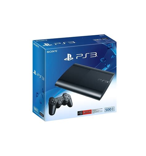 Sony Playstation 3 Ps3 Super Slim 500gb Hdd 20 Digital Full Game