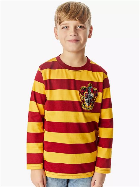 Fabric Flavours Kids Harry Potter Gryffindor Long Sleeve T Shirt