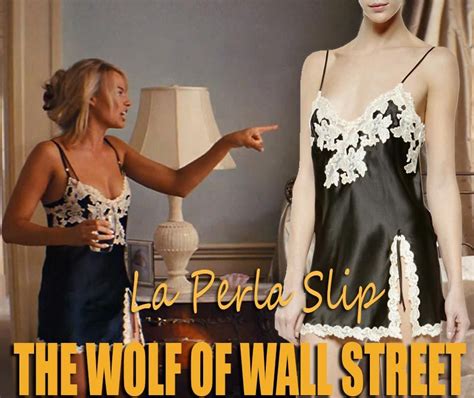 The Beautiful La Perla Maison Classique Iconic Slip Is Worn By Margot Robbie In The Wolf Of