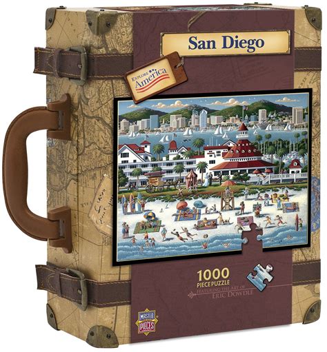 Folk Artist Eric Dowdle Eric Dowdle Folk Art Puzzles San Diego 1000