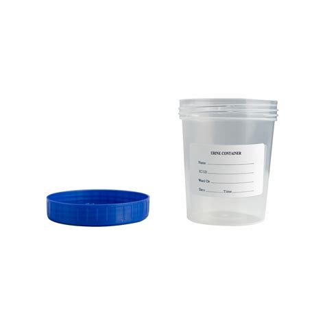 Lab Sterile Pp Specimen Sample 120ml Stool Cup Urine Container With