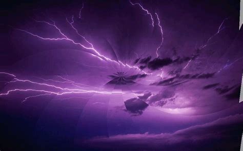 Purple Thunder Mixed Media By Tracie Howard