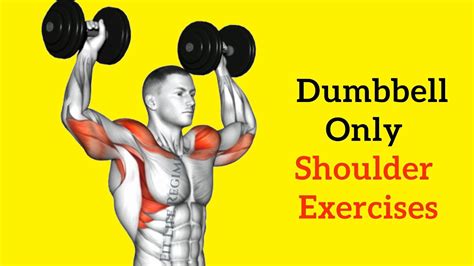 10 Best Dumbbell Shoulder Exercises You Need For Sculpted Shoulders