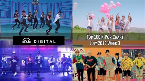 A list of 100 titles. Top 100 K-Pop Songs Chart - July 2015 Week 3 - YouTube