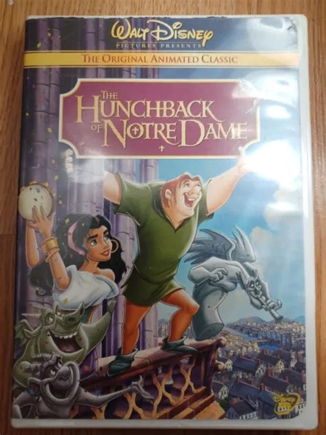Walt Disney Andthe Hunchback Of Notre Dame Dvd Plastic Case And Insert 7