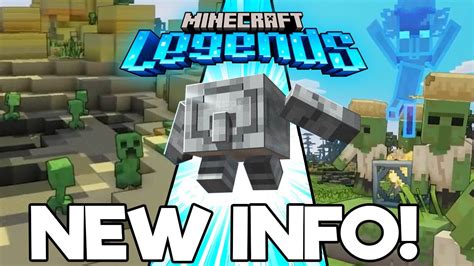 Minecraft Legends New Mobs Confirmed Youtube