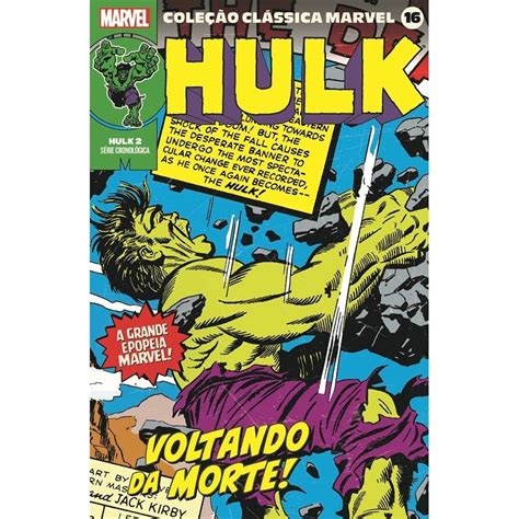 Coleção Clássica Marvel Vol 16 Hulk Vol 2 Br