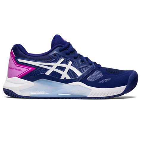 Asics Gel Challenger 13 Padel Dive Blue White 1042a205400 Blauw