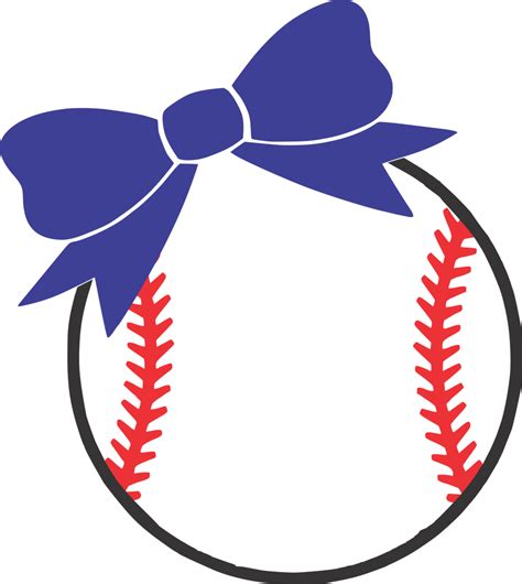 Download Bows clipart baseball, Bows baseball Transparent FREE for ...