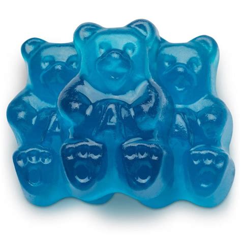 Gummi Bears Blue Raspberry Gummy Candy Bulk Candies