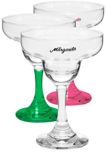 Personalized 9 Oz Margarita Glasses 5444al Discountmugs