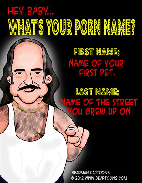 What Is Your Porn Star Name Bearman Cartoons