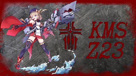 Azur Lane обзор на Kms Z23 Youtube