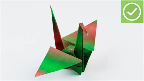 How To Fold A Paper Crane With Pictures Wikihow