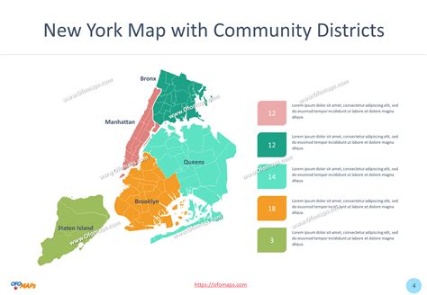 Map Of New York City Districts World Map