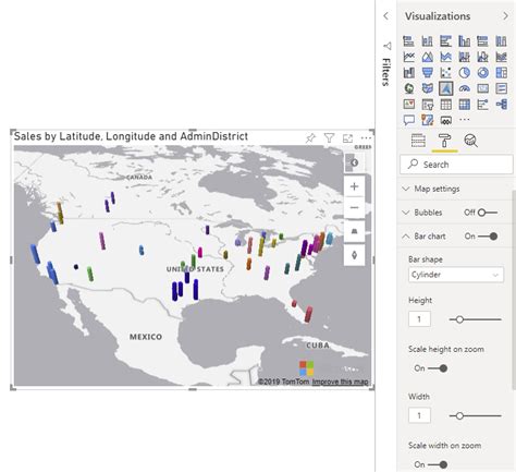 Add A Bar Chart Layer To An Azure Maps Power Bi Visual Microsoft The Best Porn Website