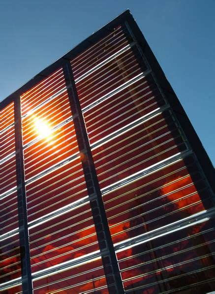 Application Of Photovoltaics In Glass Façades Architecture List