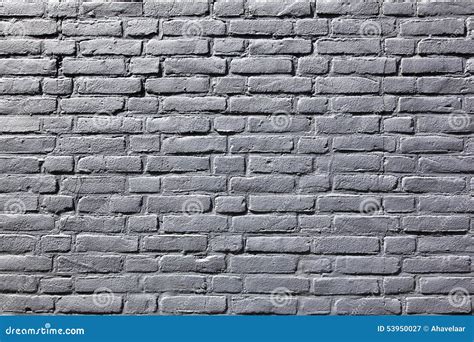 Part Of Gray Painted Brick Wall Stock Image Image Of Grunge Dirty