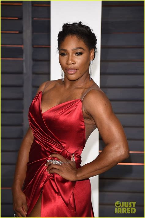 Serena Williams Shows Some Serious Leg At The Oscars 2015 After Party