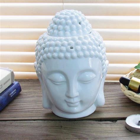 Buddha Aromatic Oil Burner Ceramic Aromatherapy Lamp Candle Aroma Furnace Oil Lamp Incense