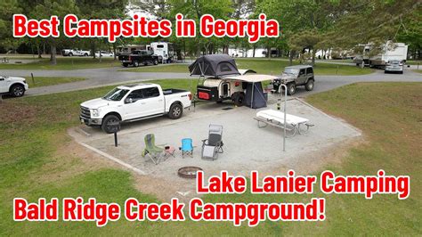 Lake Lanier Camping Bald Ridge Campground Best Campsites In