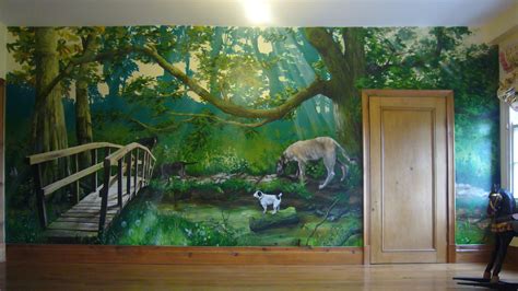 Famous Forest Mural Painting Ideas
