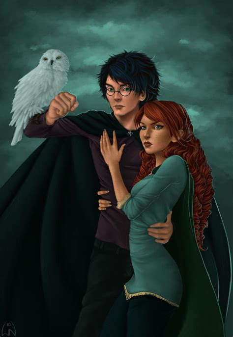 Harry And Ginny By Wictorian Art On Deviantart