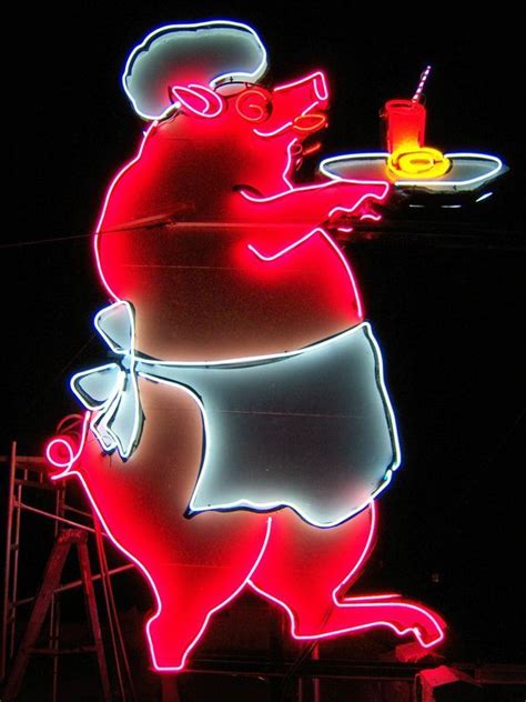 Normanssigngardenmysite Neon Pig Neon Signs Cool Neon