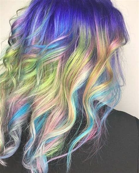 50 Stunning Rainbow Hair Color Styles Trending In 2019 Spring Hair