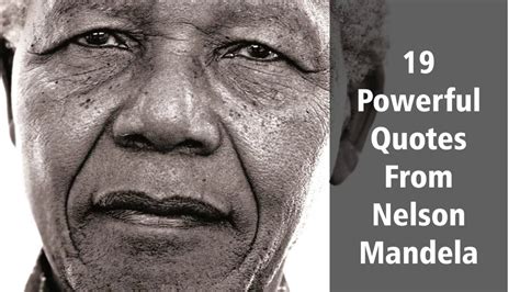 19 Powerful Quotes From Nelson Mandela Sameer Gudhate Youtube