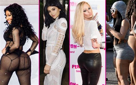Butt Injections And Implants Find Out Which Stars Went Under The Knife