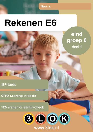 Toetsboek Rekenen Eind Groep Deel Lok Onderwijs