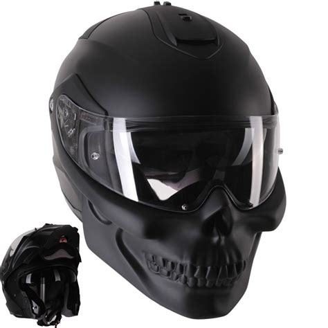 Skull Modular With Images Custom Motorcycle Helmets Skull