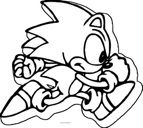 Sonic The Hedgehog Coloring Page Wecoloringpage 210 W