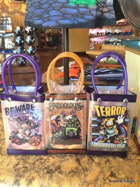 Dining In Disneyland Fun Halloween Time Candy Bags The