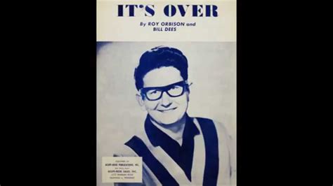 Roy Orbison Its Over Legendado Youtube