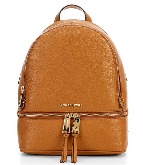 Michael Michael Kors Rhea Large Leather Backpack Iucn Water