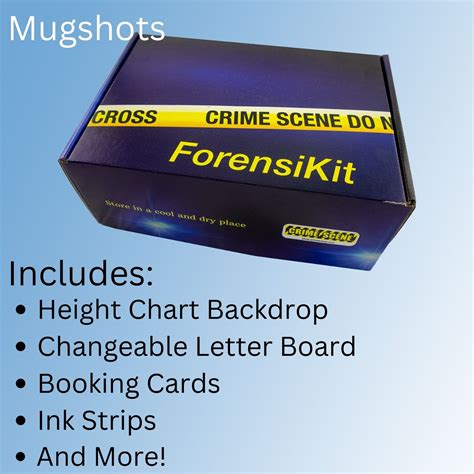 ForensiKit: Mugshots - Crime Scene Forensic Supply Store