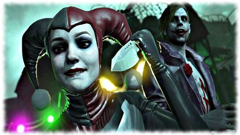Harley Quinn Hallucinates Joker - Fight with Scarecrow and Swamp Thing