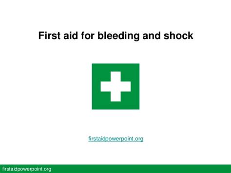 First Aid For Shock Ppt Slide Share