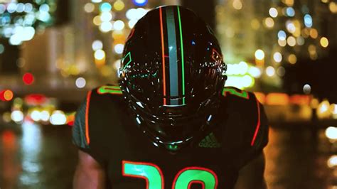 Miami Hurricanes Unveil Latest “miami Nights” Alternate Uniform Sportslogosnet News