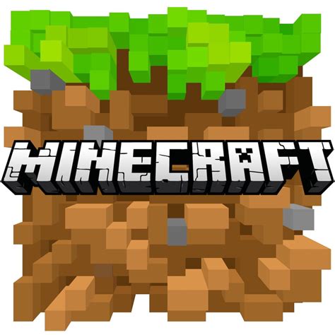 Aesthetic Minecraft Logo Brown Bmp Side